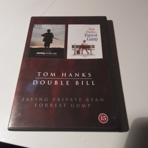 Tom Hanks Double bill.     Saving Private Ryan- forrest gump