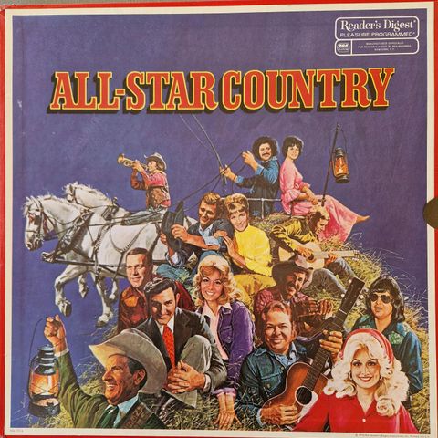 All-star Country - boks med 8 LP