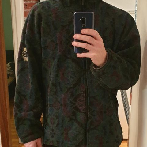 Burton fleece jakke fra 90-tallet str L
