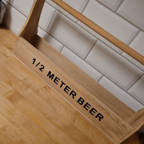 1/2 meter øl