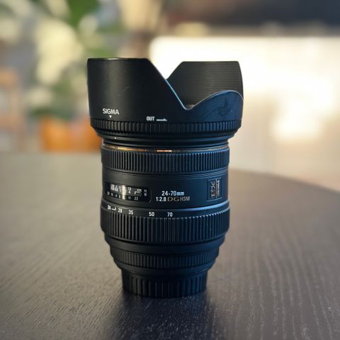 Sigma 24-70mm f2.8 DG HSM for Canon EF