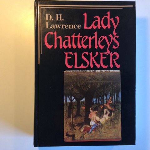 Bok - Lady Chatterly's Elsker av D.H. Lawrence (Innbudet)