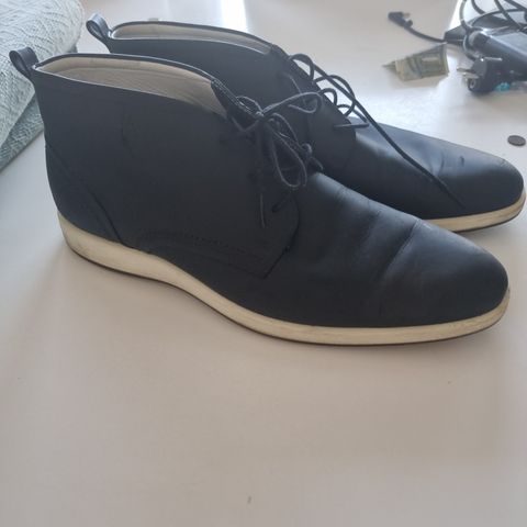 Ecco Skinn Boots str 45 lite brukt