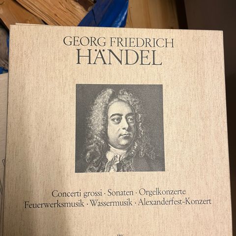 Georg Friedrich Handel Vinylplater