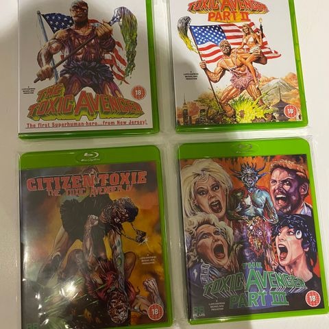 The Toxic Avengers 1-4 (88 FILMS)