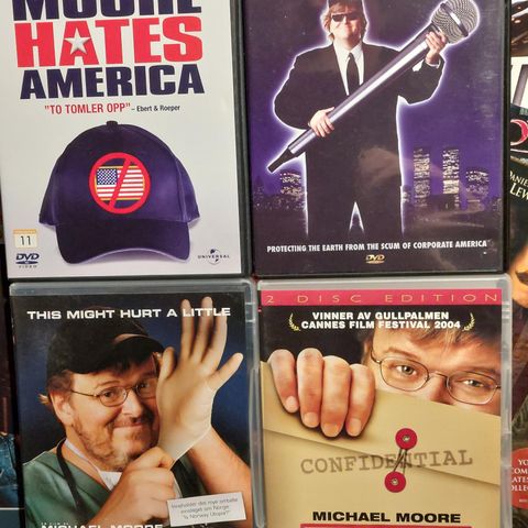 Michael Moore Dokumentarer DVD
