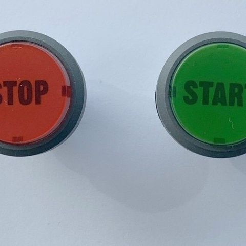 Plasttikktopper VolvoPenta TAMD 63 og TAMD74 start-stop