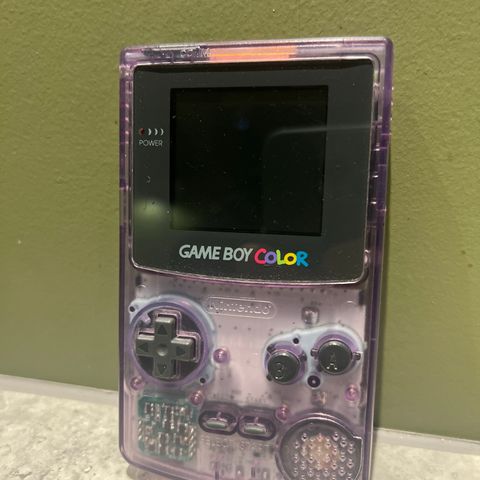 Gameboy Color og tilbehør