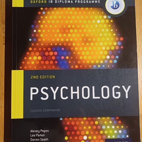 IB Psychology Course Book: Oxford IB Diploma Programme