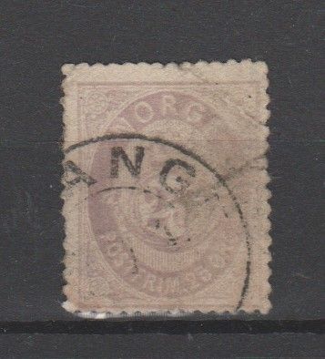 Frimerker NORGE Posthorn-SKRAVERT NO 28 (2150)