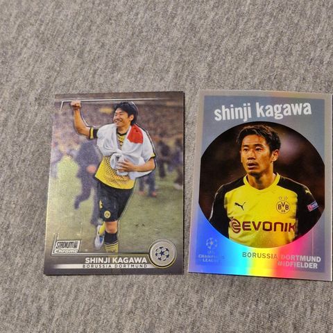 Shinji Kagawa Borussia Dortmund Topps 2023
