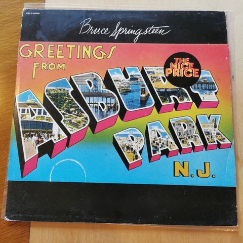 Bruce Springsteen  – Greetings From Asbury Park N.J.  (NM)