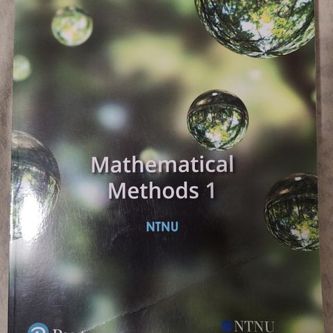 Mathematical methods 1 - NTNU - Pensumbok