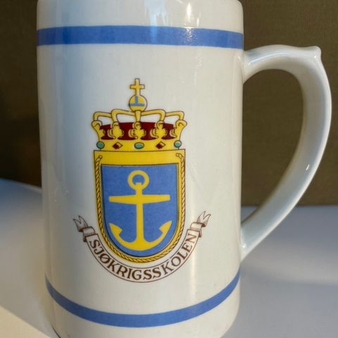 Sjøkrigsskolen Figgjo Thomsen krus