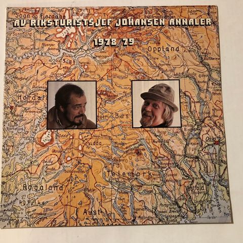 HARALD HEIDE STEEN JR. - TOTTO OSVOLD / RIKSTURISTSJEF JOHANSEN - VINYL LP