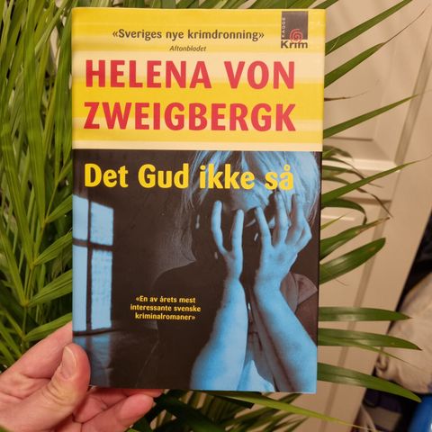 Det Gud ikke så, krim av Helena von Zweigbergk.