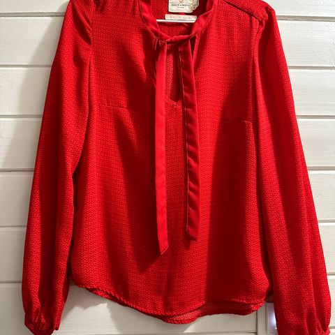 Holly & Whyte bluse rød str 36