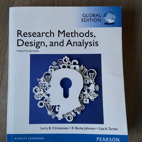 Research Methods, Design, and Analysis