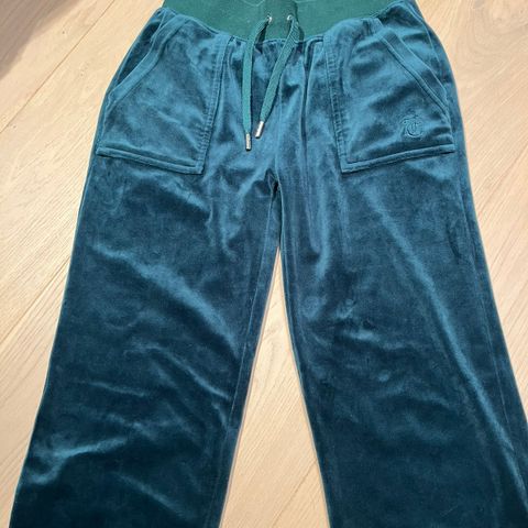 Juicy Couture bukse mørkegrønn xs