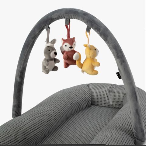 Ygri babynest grey mesh