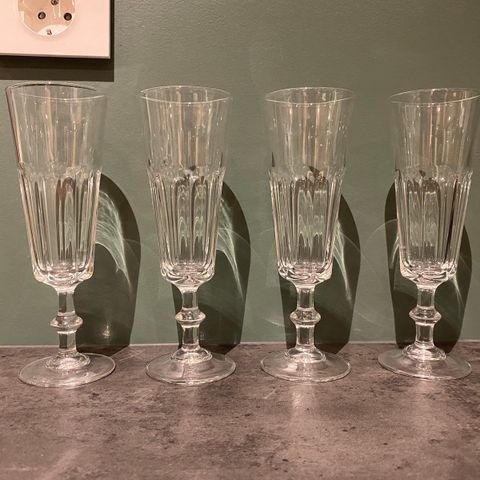 4 champagneglass - Arc France