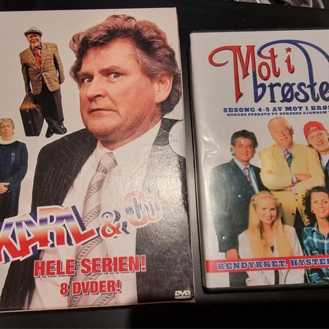 Karl & co + Mot i brøstet Dvd