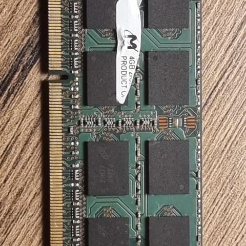 -= 4GB DIMM PC3-12800 minne til iMac late 2012/13 =-