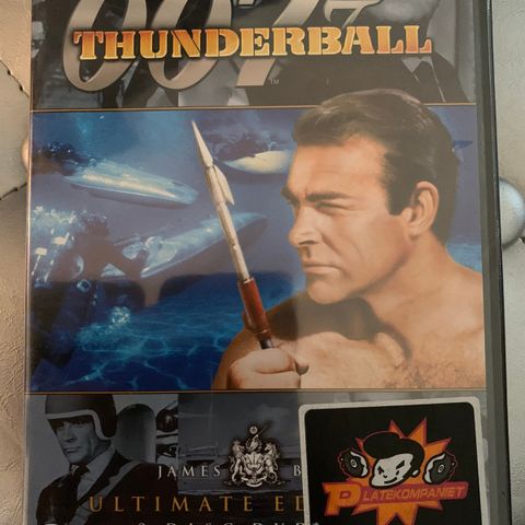 007, Thunderball på DVD, ny!