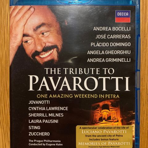 The Tribute To Pavarotti - One Amazing Weekend In Petra