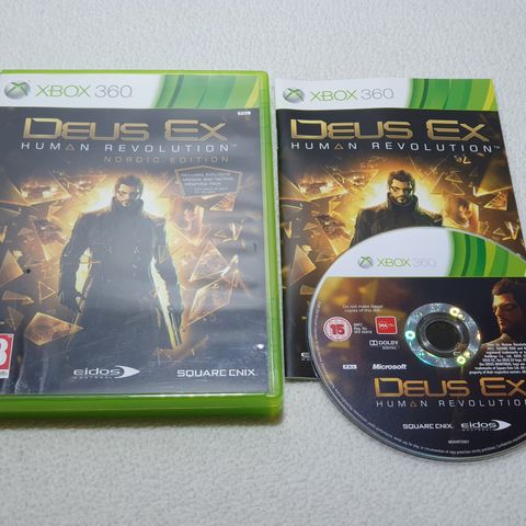 Deus Ex : Human Revolution [Nordic Edition] | Xbox 360