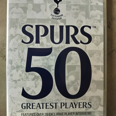 Tottenham Hotspur ( DVD) - Spurs 50 Greatest Players - 186 kr inkl frakt