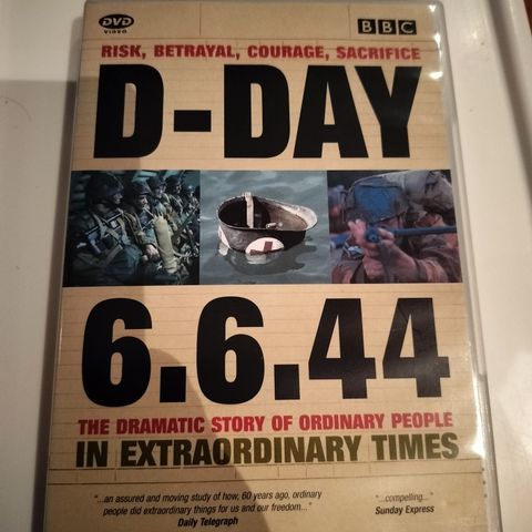D - Day ( DVD) - BBC - Norsk tekst - Dokumentar