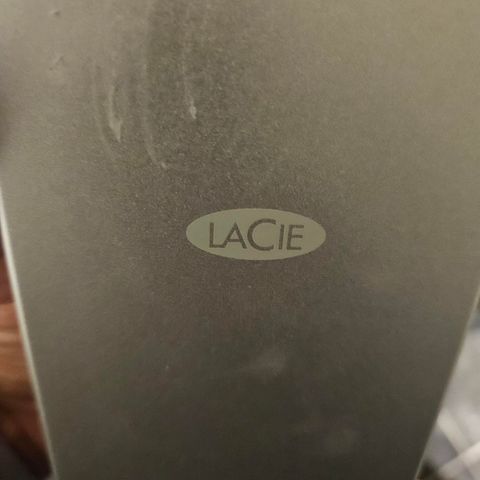 Lacie 2 TB harddisk HDD ekstern