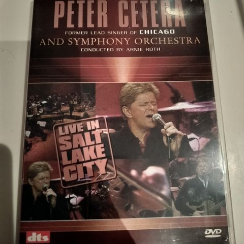 Peter Cetera ( DVD) Live in Salt Lake City - Concert - Symphony Orchestra