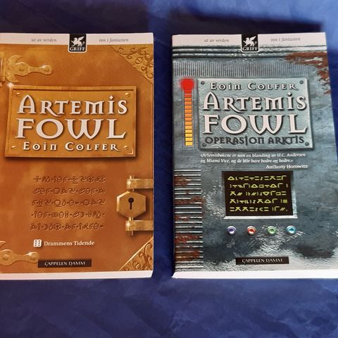 Artemis Fowl: bok 1 og 2 (norsk)