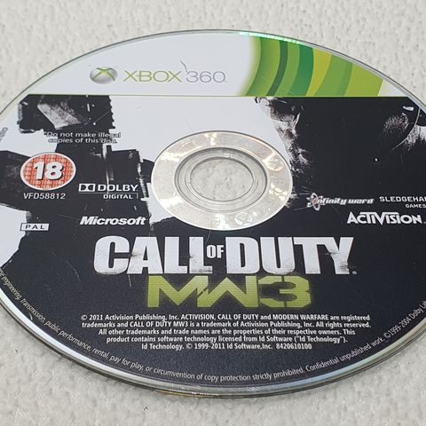 Call of Duty : Modern Warfare 3 - XBOX 360