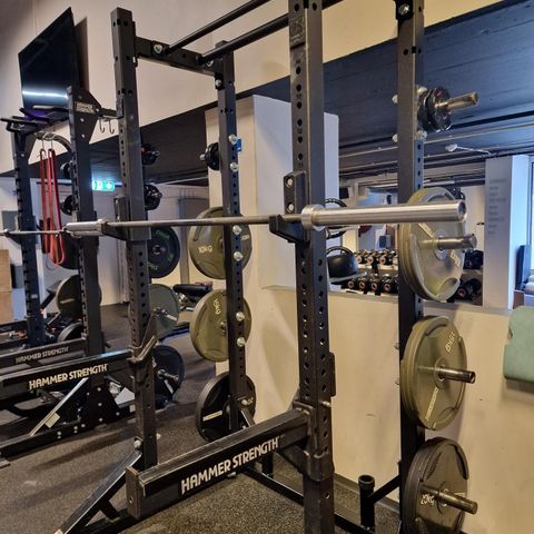 Hammer strenght squat rack