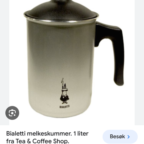 BIALETTI melkeskummer.