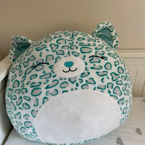 Squishmallow katt / gepard 40cm