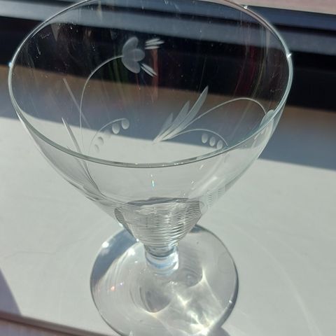 Britt glass. Hadeland Glassverk