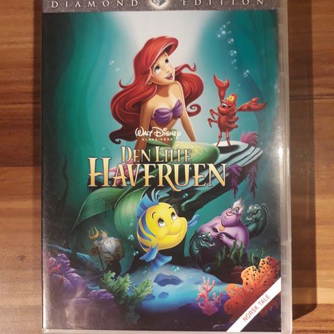 33"Den lille Havfruen" (1989) Diamond Edition - norsk/engelsk tale