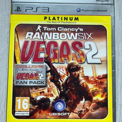 Rainbow Six: Vegas 2 Platinum Playstation 3 PS3