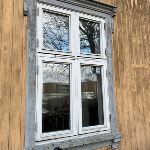 vinduer 110x180cm og 190 cm