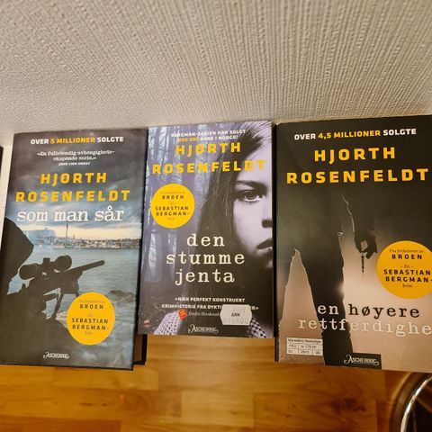 Krim bøker, Hjort Rosenfeldt