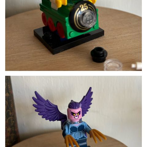 Minifig series 25 - Harpy/Train Guy