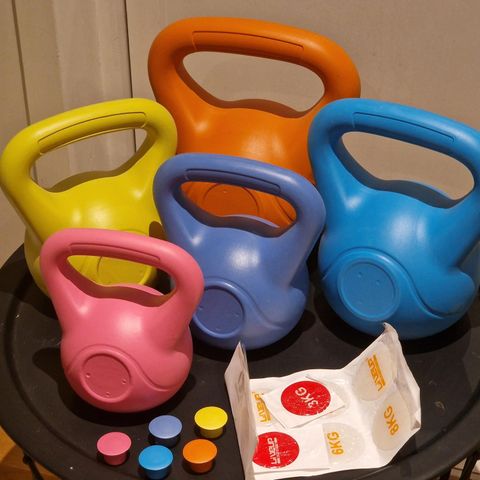 7 stk ny kettlebell