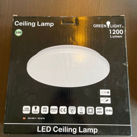 Led ceiling lamp fra Lampehuset