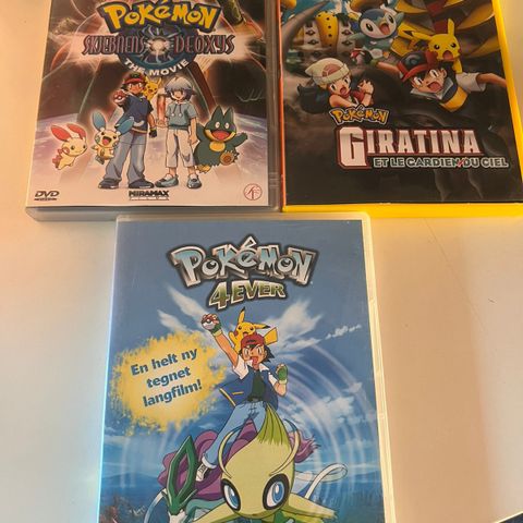 Pokémon på DVD