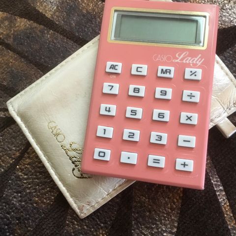 samlerobjekt CASIO Lady L-80 Bud mottas