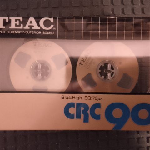 OPPTAKSKASSETT (TEAC REEL TO REEL CASETTE , NY OG UÅPNET)